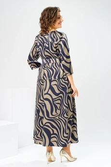 Костюм брючный 2-2704Д разводы Romanovich style