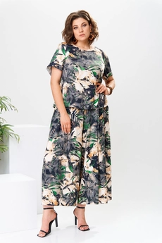Костюм брючный 2-2704 серый Romanovich style