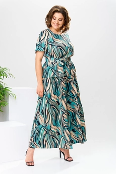 Костюм брючный 2-2704 мультикалор Romanovich style
