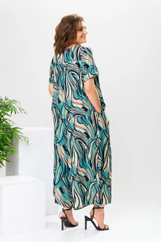 Костюм брючный 2-2704 мультикалор Romanovich style