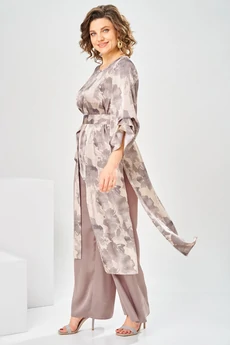 Костюм брючный 2-2750 бежевый Romanovich style