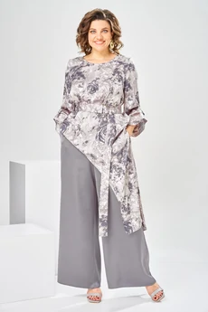 Костюм брючный 2-2750 графит Romanovich style