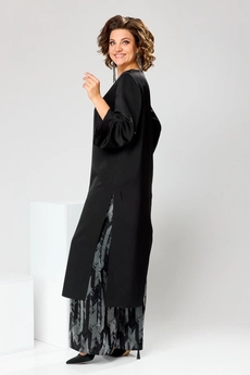 Костюм брючный 2-2750 черный Romanovich style