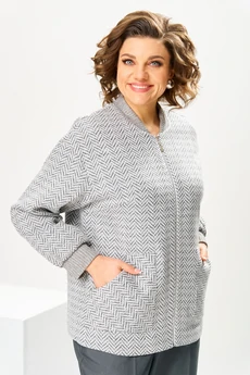 Костюм брючный 2-2776 графит Romanovich style