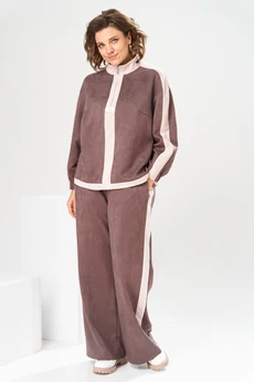 Костюм брючный 2-2874 капучино Romanovich style