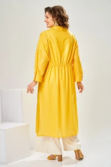 Костюм брючный 3-2932 жёлтый Romanovich style