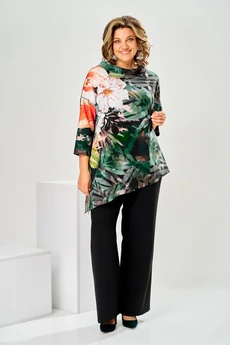 Костюм брючный 2-2975 мультиколор Romanovich style