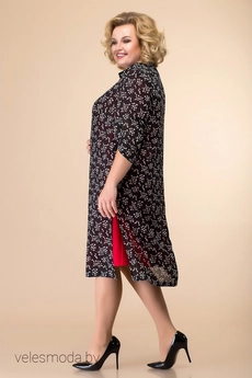 Костюм с платьем 3-2046 Romanovich style