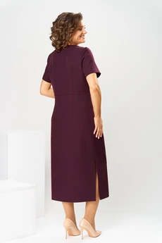 Костюм с платьем 3-2559 баклажан Romanovich style