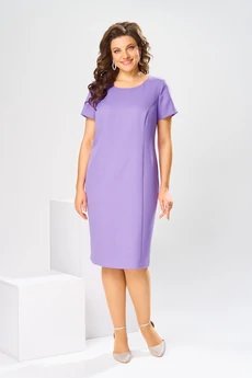 Костюм с платьем 3-2763 лаванда Romanovich style