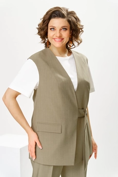 Костюм брючный 3-2773 хаки Romanovich style