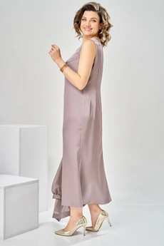 Костюм с платьем 3-2789 капучино Romanovich style