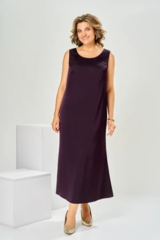 Костюм с платьем 3-2789 баклажан Romanovich style