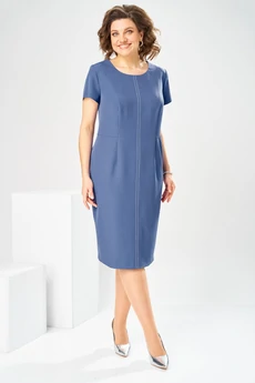 Костюм с платьем 3-2914 джинс Romanovich style