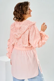 Кардиган 5-2940 персиковый Romanovich style