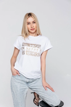 Футболка АМ244ЛХ белый Romgil