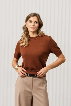 Джемпер РВ0159-ВИ2 шоколадный Romgil