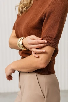 Джемпер РВ0159-ВИ2 шоколадный Romgil