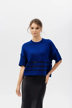 Джемпер РВ0236-ХМ5 темно-синий Romgil