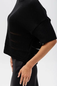 Джемпер РВ0236-ХМ5 черный Romgil