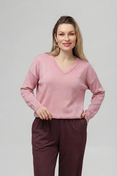 Джемпер РВ0344-ХМ5 розово-коралловый Romgil