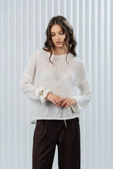 Джемпер РВ0345-АК5 молочный Romgil