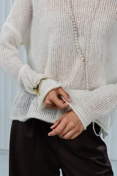 Джемпер РВ0345-АК5 молочный Romgil