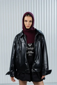 Капор РВ0362-ШЕ5 ежевичный Romgil