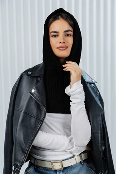 Капор РВ0362-ШЕ5 черный Romgil