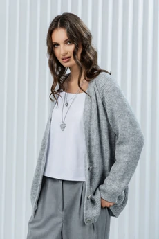 Кардиган РВ0367-АК2 светло-серый Romgil