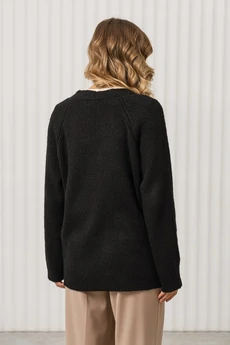 Кардиган РВ0367-АК2 черный Romgil