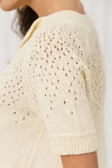 Джемпер РВ0368-ХЛ2 сливочный Romgil