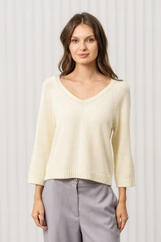 Джемпер РВ0369-ХЛ2 сливочный Romgil