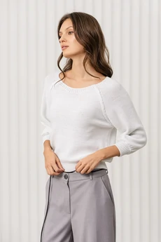 Джемпер РВ0370-ХМ2 белый Romgil