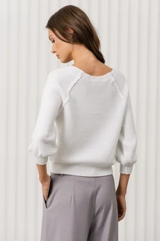 Джемпер РВ0370-ХМ2 белый Romgil