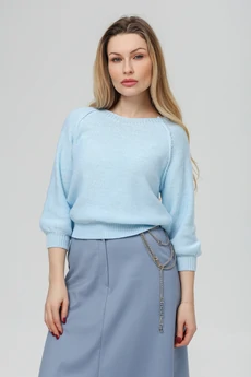 Джемпер РВ0370-ХМ2 бледно-голубой Romgil