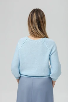 Джемпер РВ0370-ХМ2 бледно-голубой Romgil