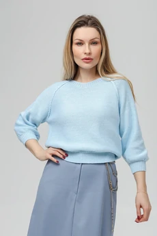 Джемпер РВ0370-ХМ2 бледно-голубой Romgil