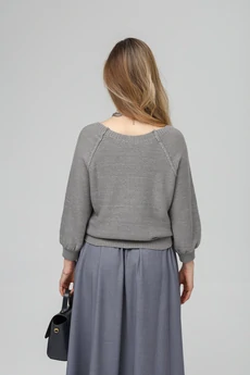 Джемпер РВ0370-ХМ2 серый Romgil