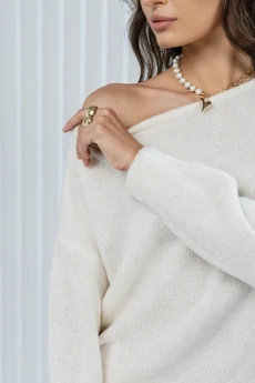 Джемпер РВ0373-АК2 молочный Romgil