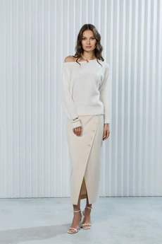 Джемпер РВ0373-АК2 молочный Romgil