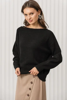 Джемпер РВ0373-АК2 черный Romgil