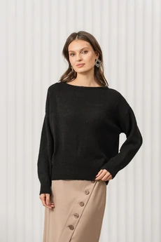 Джемпер РВ0373-АК2 черный Romgil