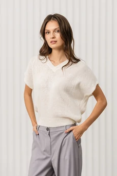 Джемпер РВ0374-АК2 молочный Romgil