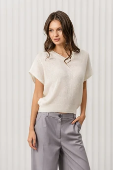 Джемпер РВ0374-АК2 молочный Romgil