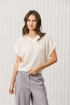 Джемпер РВ0374-АК2 молочный Romgil