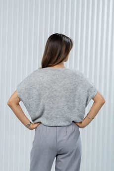 Джемпер РВ0374-АК2 светло-серый Romgil