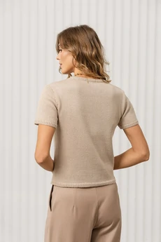 Джемпер РВ0376-ХЛ2 бежевый лайт Romgil