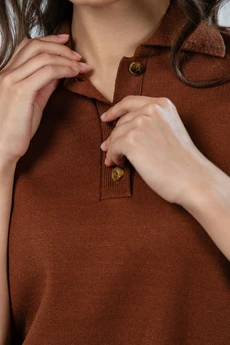 Джемпер РВ0377-ВИ2 шоколадный Romgil