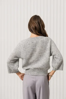 Джемпер РВ0381-АК2 светло-серый Romgil